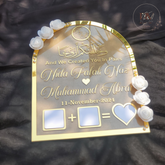 Acrylic Thumbprint Board