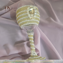 Doodhpilai glass And mirror tray